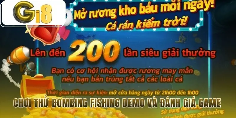 Đánh giá Bombing Fishing nổi bật đồ họa 3D và bom miễn phí