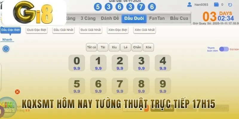 Kết quả xổ số miền Trung cập nhật trực tiếp từ trường quay