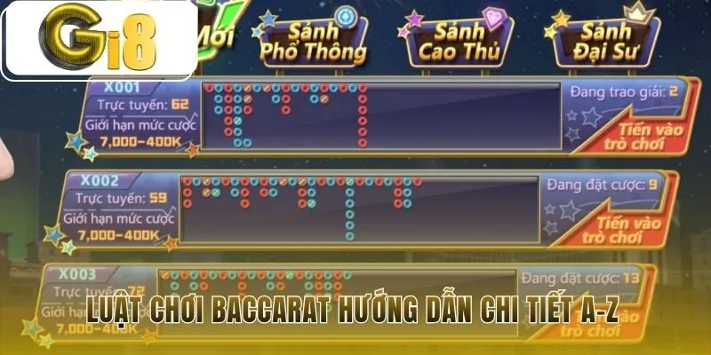 Luật chơi baccarat làm rõ quy tắc tính điểm và rút lá bài thứ ba