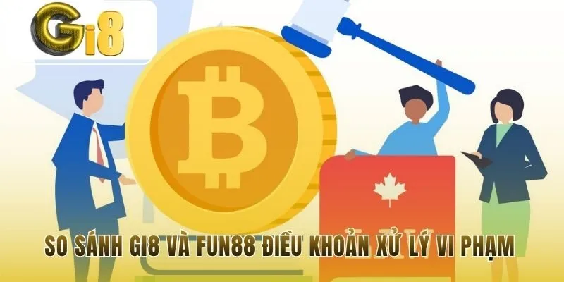 So sánh các điều khoản xử lý vi phạm giữa Gi8 và Fun88