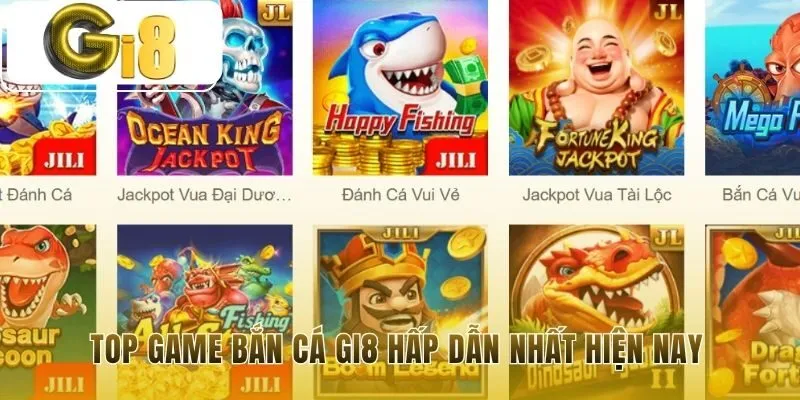 Những tựa game bắn cá Gi8 là các cuộc phiêu lưu đỉnh cao